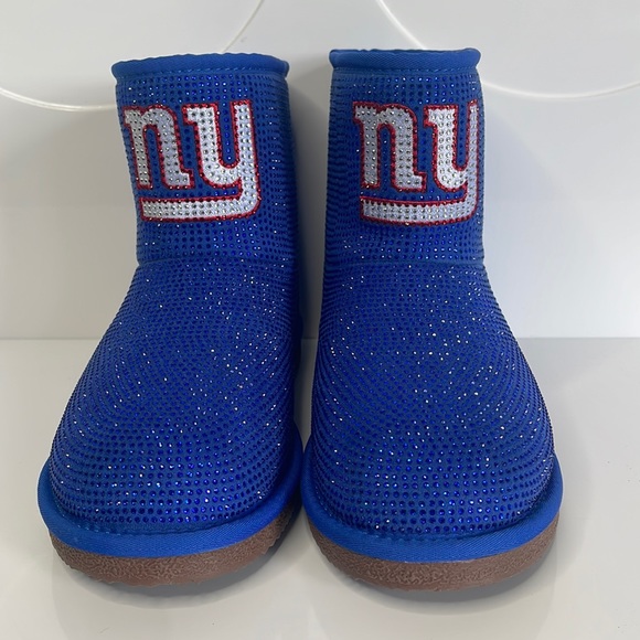 NFL New York Giants Crystal Logo Boots - Picture 1 of 3